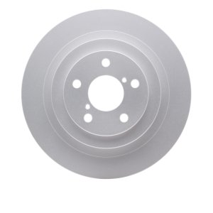 Subaru Impreza Brake Rotor (1) - Rear - R1 Concepts - GEOSPEC Coated - `05-`09